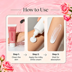 YUITIKUE Intimate Deodorant Cream Aluminum Free Body Odor Control