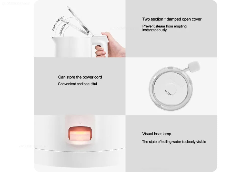 Mijia N1 Electric Kettle 1.5L Fast Boiling Stainless Steel Water Heater - 17