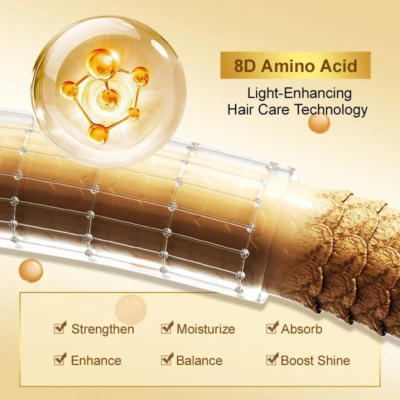 Amino Acid Hair Repair Oil for Smooth and Shiny Hair