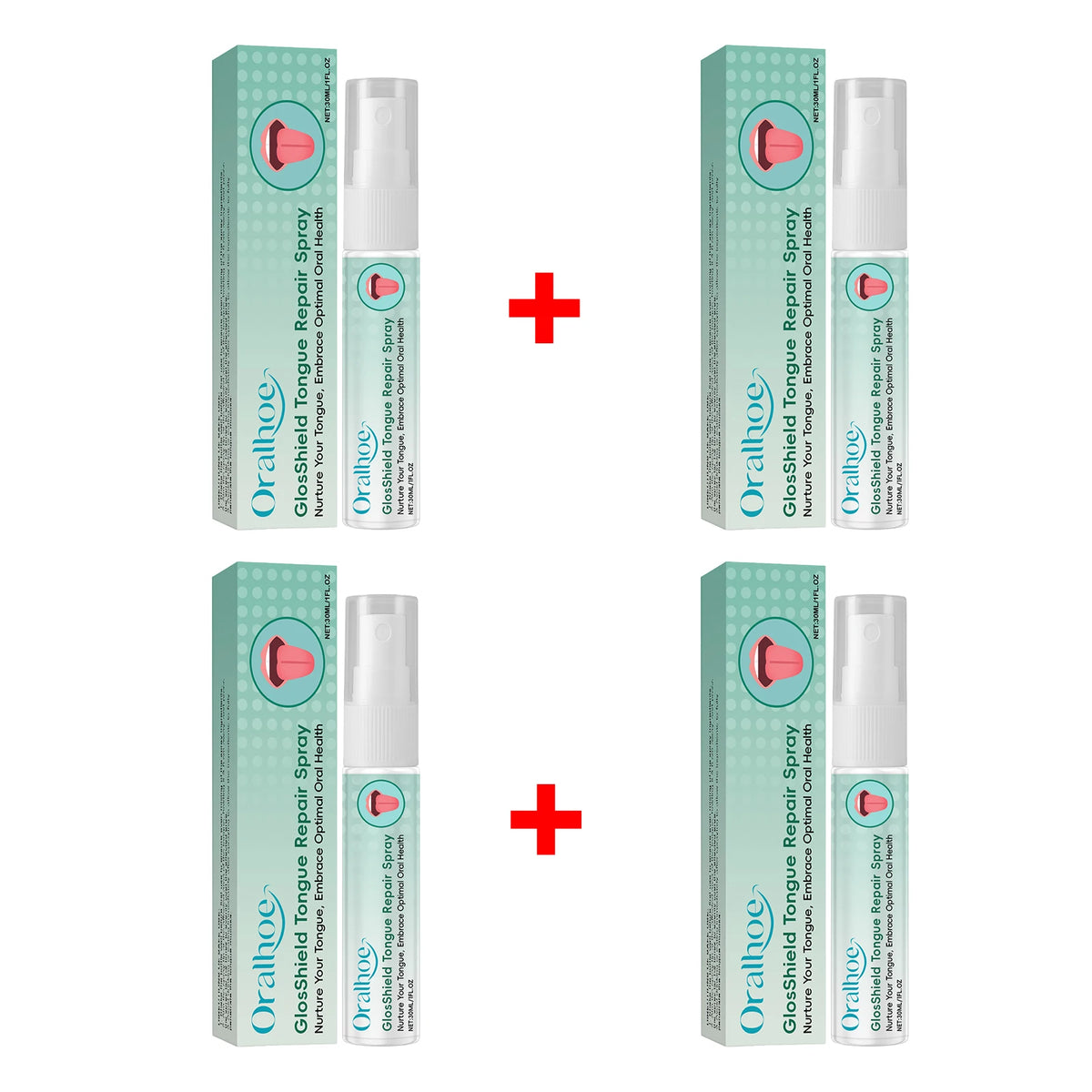 Tongue Repair Spray for Fresh Breath and Oral Comfort