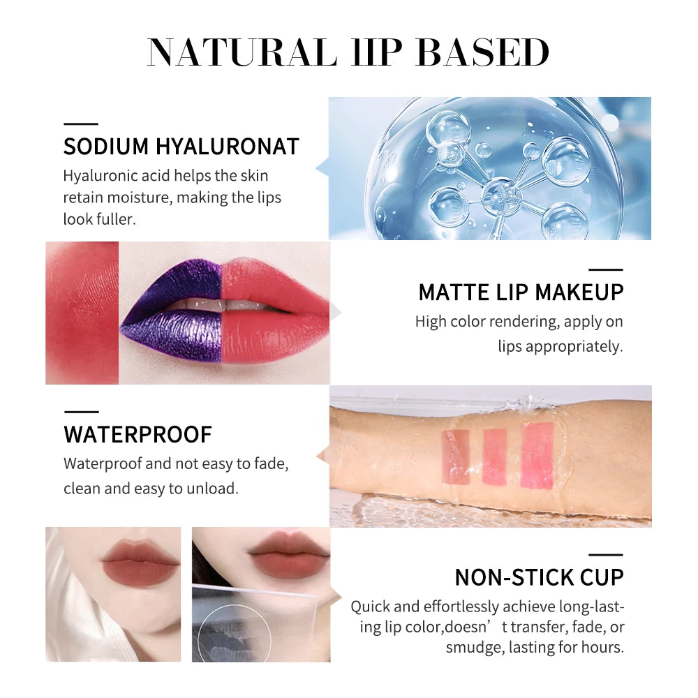 Long-Lasting Waterproof Peel-Off Lip Stain