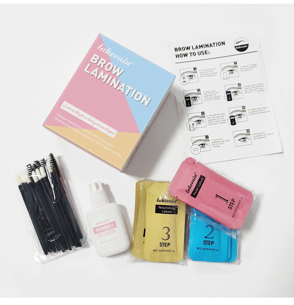Professional Eyebrow Lamination Kit for Fuller Thicker Brows - 18