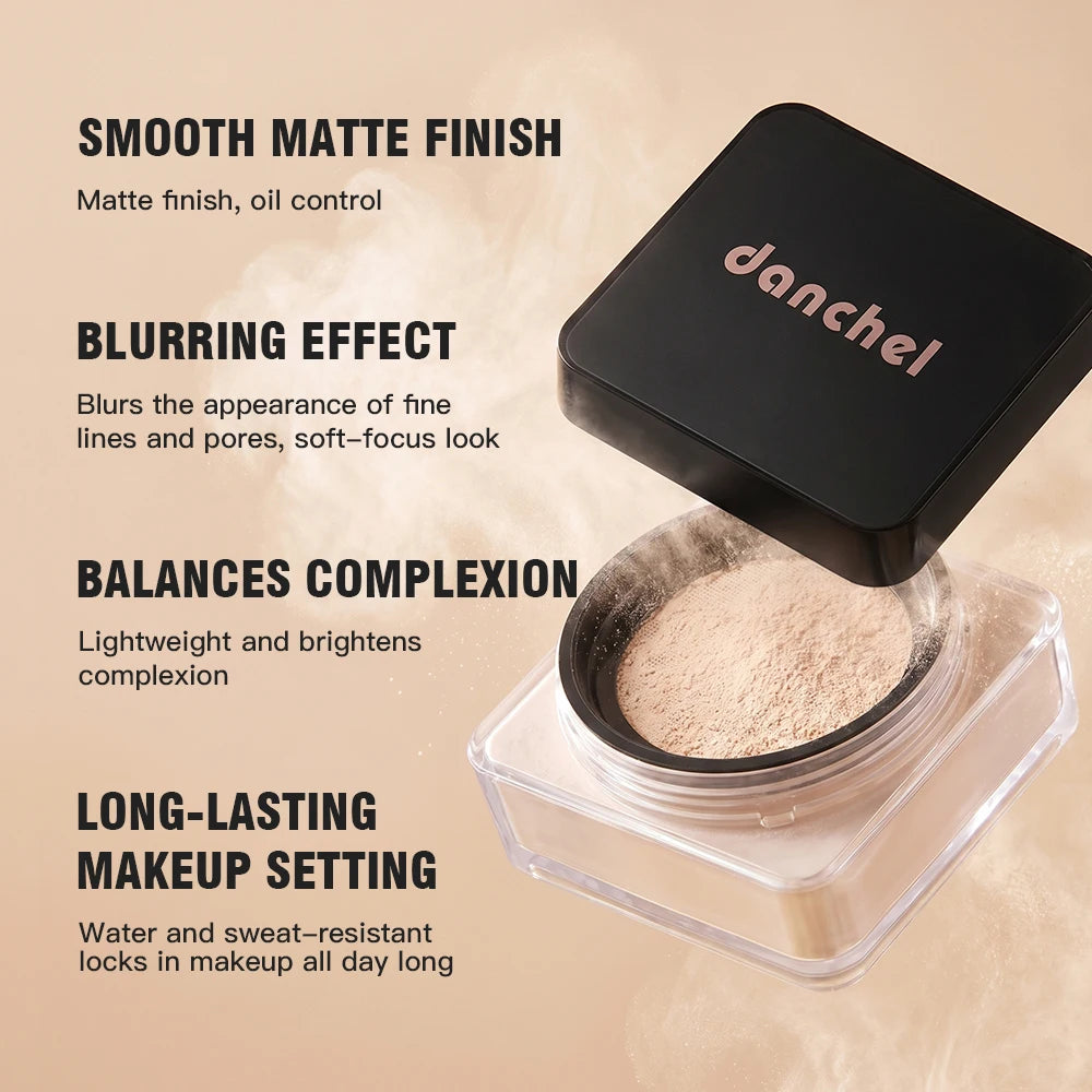 Matte Loose Setting Powder for Oil Control and Long-Lasting Makeup