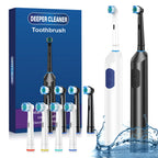 Rechargeable Electric Toothbrush with 5 Cleaning Modes