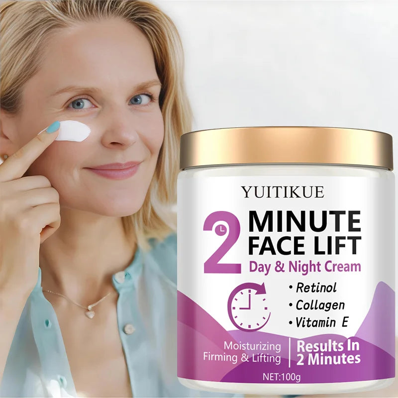Yuitikue Retinol Collagen Face Lift Cream Moisturizing Firming 100g - 4