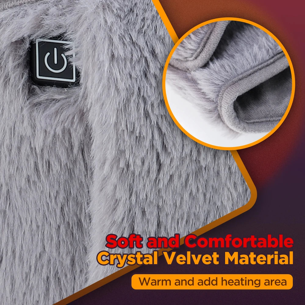 Electric Heated Waist Warmer for Pain Relief