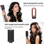 Professional 6-in-1 Hair Styler Dryer and Curling Iron Kit