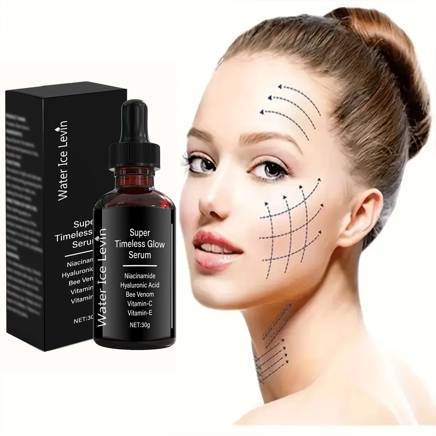 Winter Glow Niacinamide Bee Venom Serum Brightening Hydrating Facial Oil - 3