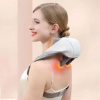 Wireless 6D Deep Tissue Neck and Shoulder Massager with Heat