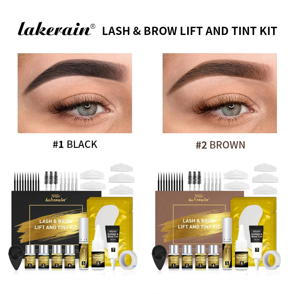 Professional Lash Lift and Brow Lamination Tinting Kit - 1