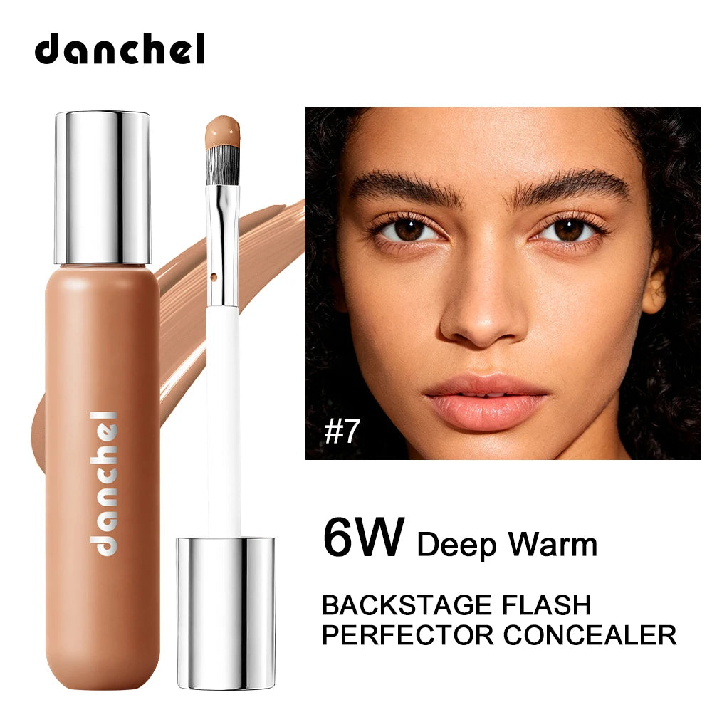 Full Coverage Waterproof Liquid Concealer for Dark Circles and Blemishes