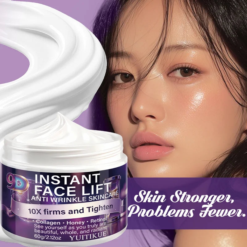 YUITIKUE 9D Face Lift Cream Collagen Retinol Anti Wrinkle Moisturizer