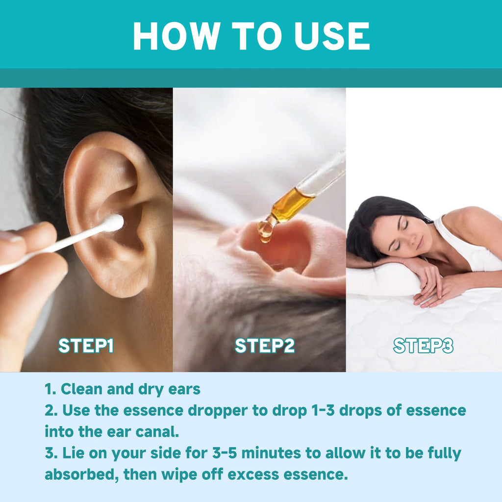 Ear Wax Removal Drops for Tinnitus and Blocked Ear Relief