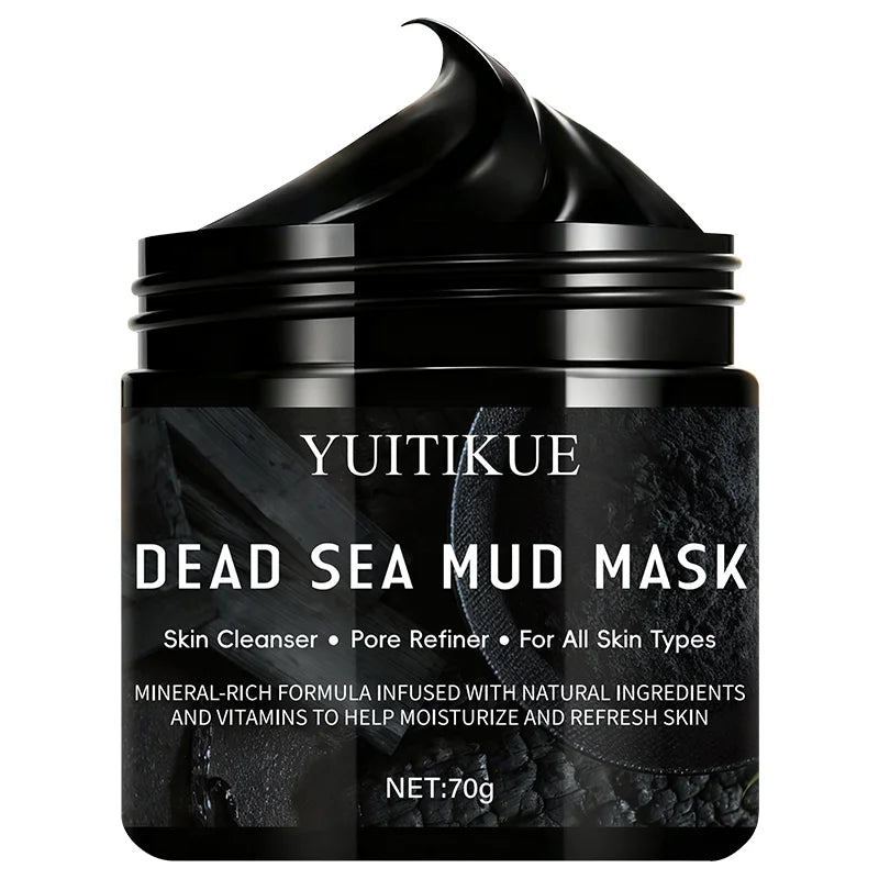 YUITIKUE Bamboo Charcoal Mask 70g Blackhead Remover Pore Cleanser