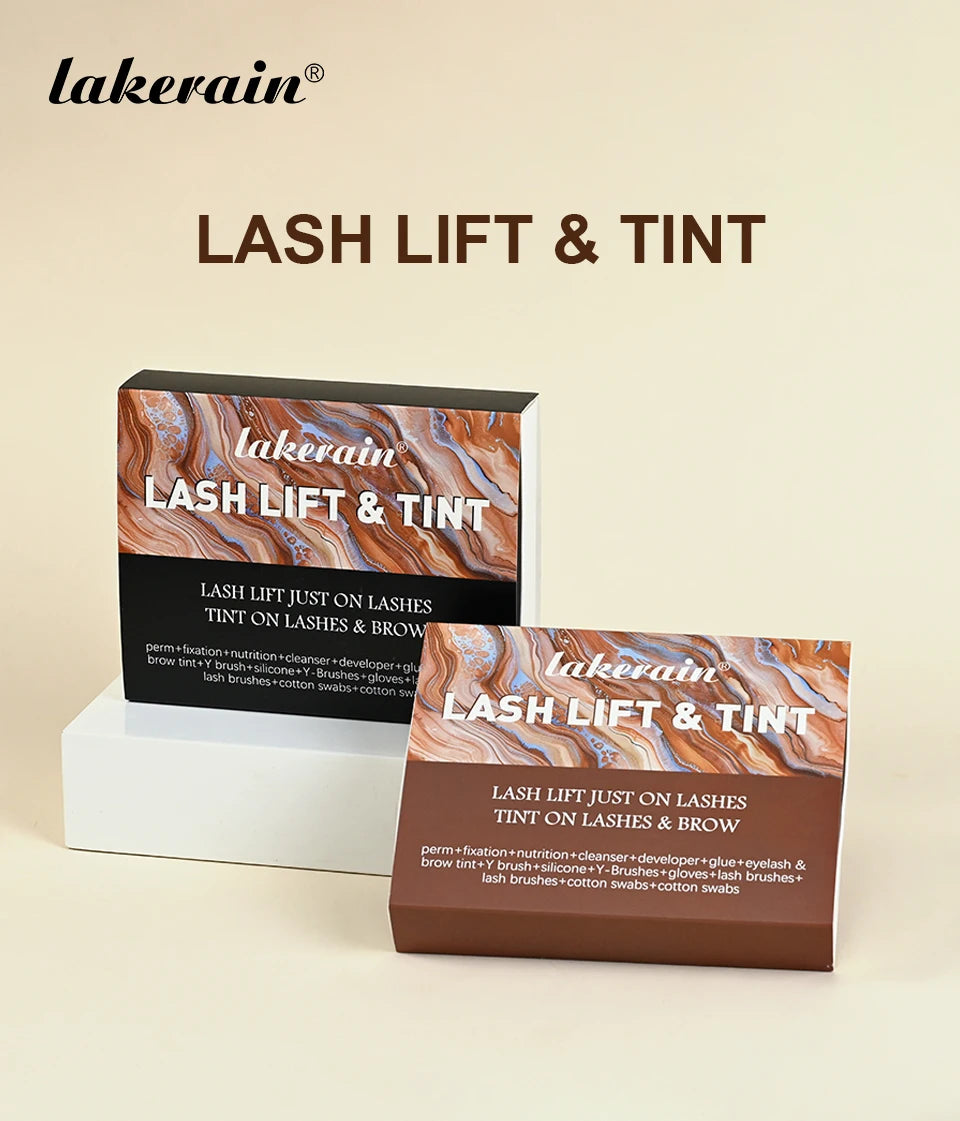 Professional Lash Lift and Eyebrow Tinting Kit