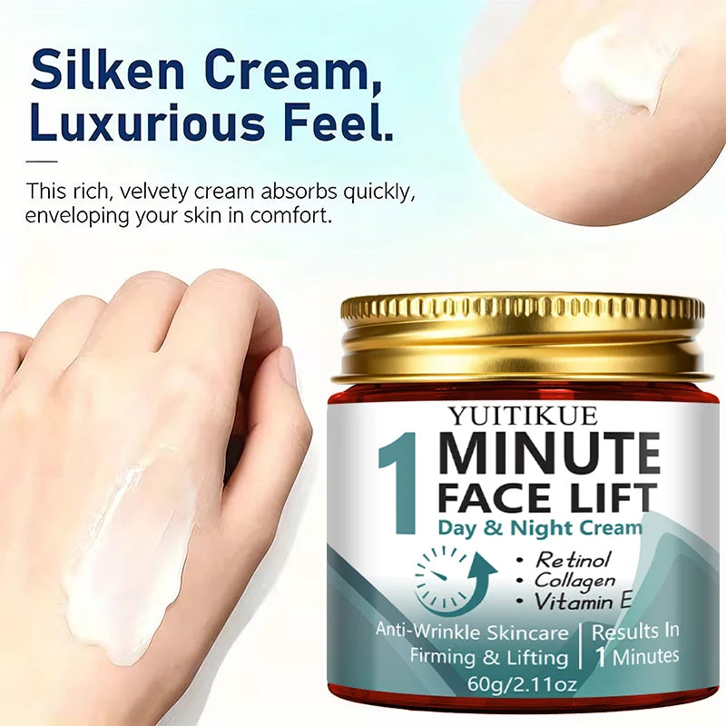 Retinol Collagen Face Lift Cream Anti Aging Firming Moisturizer - 5