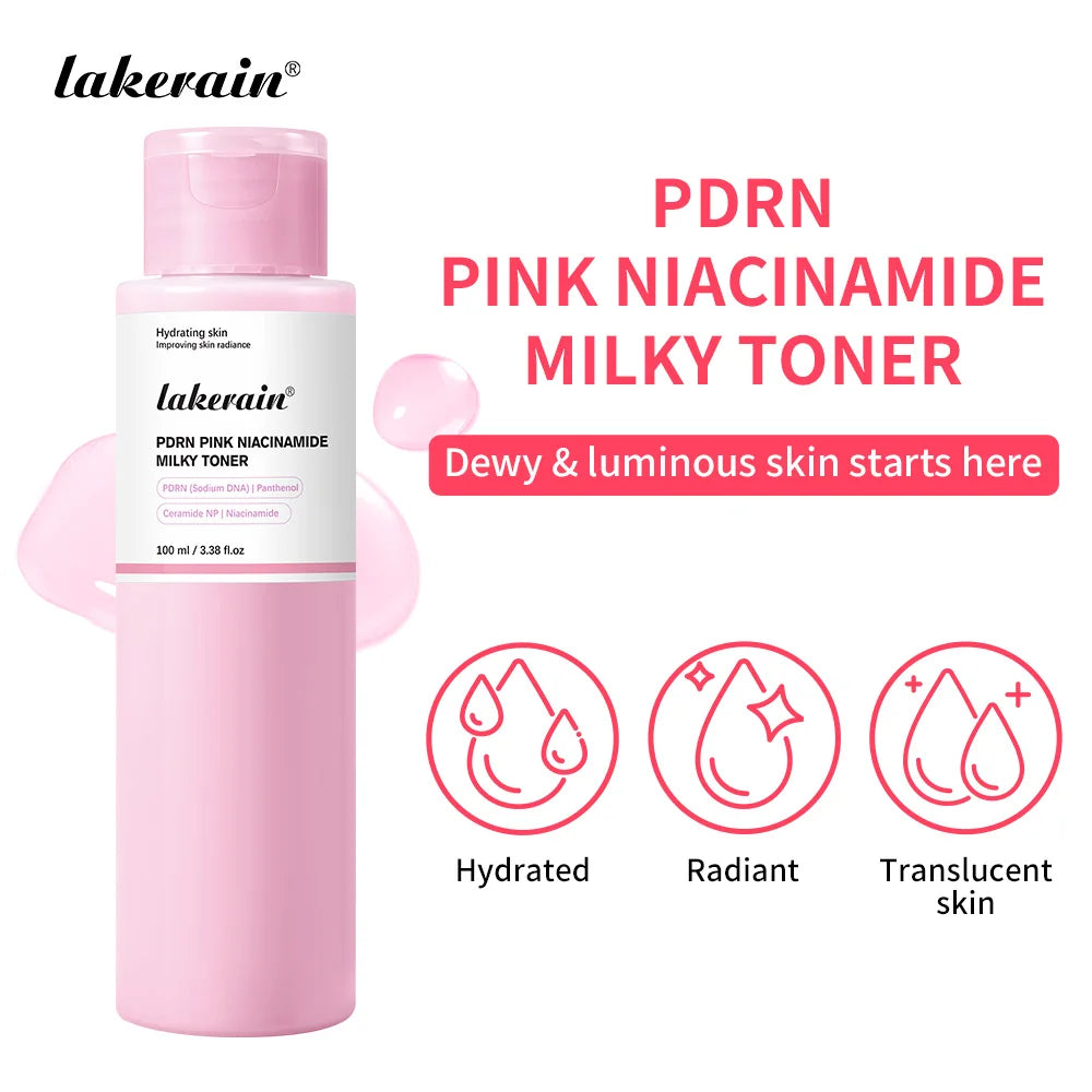 PDRN Niacinamide Milky Toner for Deep Hydration and Glowing Skin