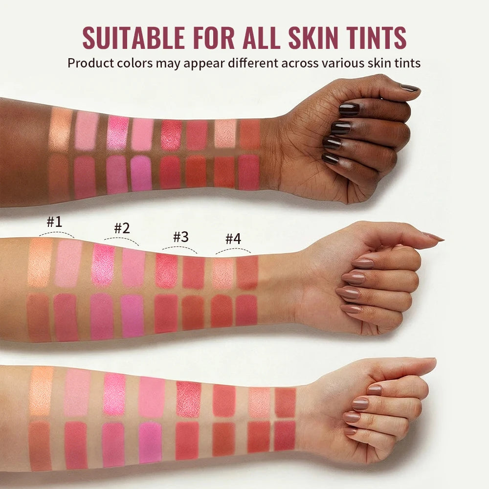 4-Shade Soft Focus Blush and Highlighter Palette - 6