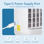 Portable USB Desktop Air Cooler and Humidifier