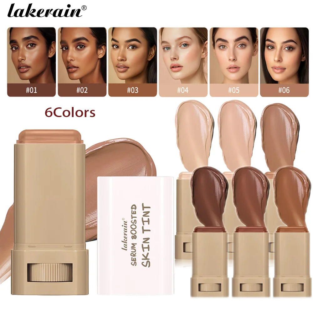 Serum Boosted Skin Tint Foundation Stick for Radiant Glow - 1