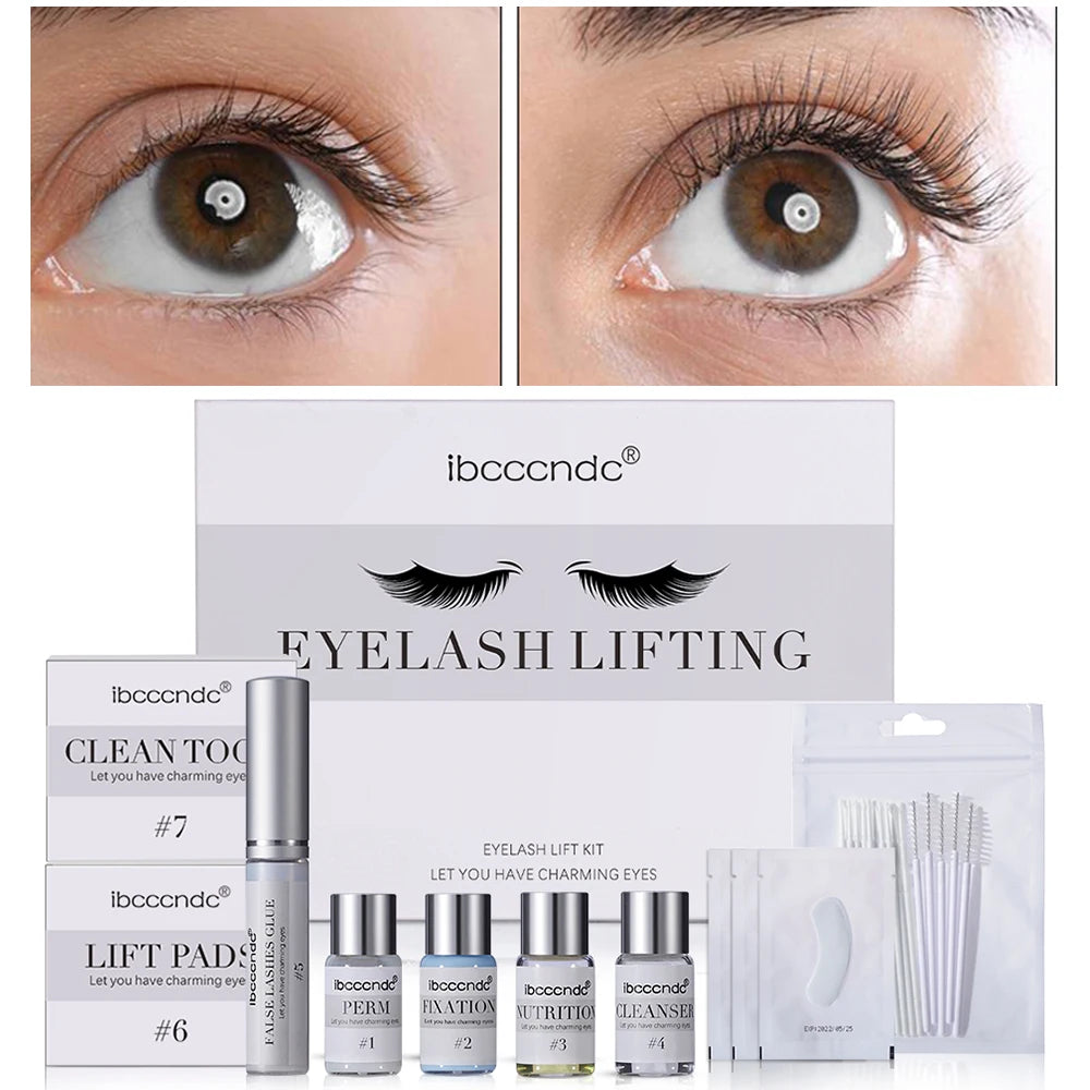 Professional Eyelash Lifting and Perming Kit for Home Use - 1