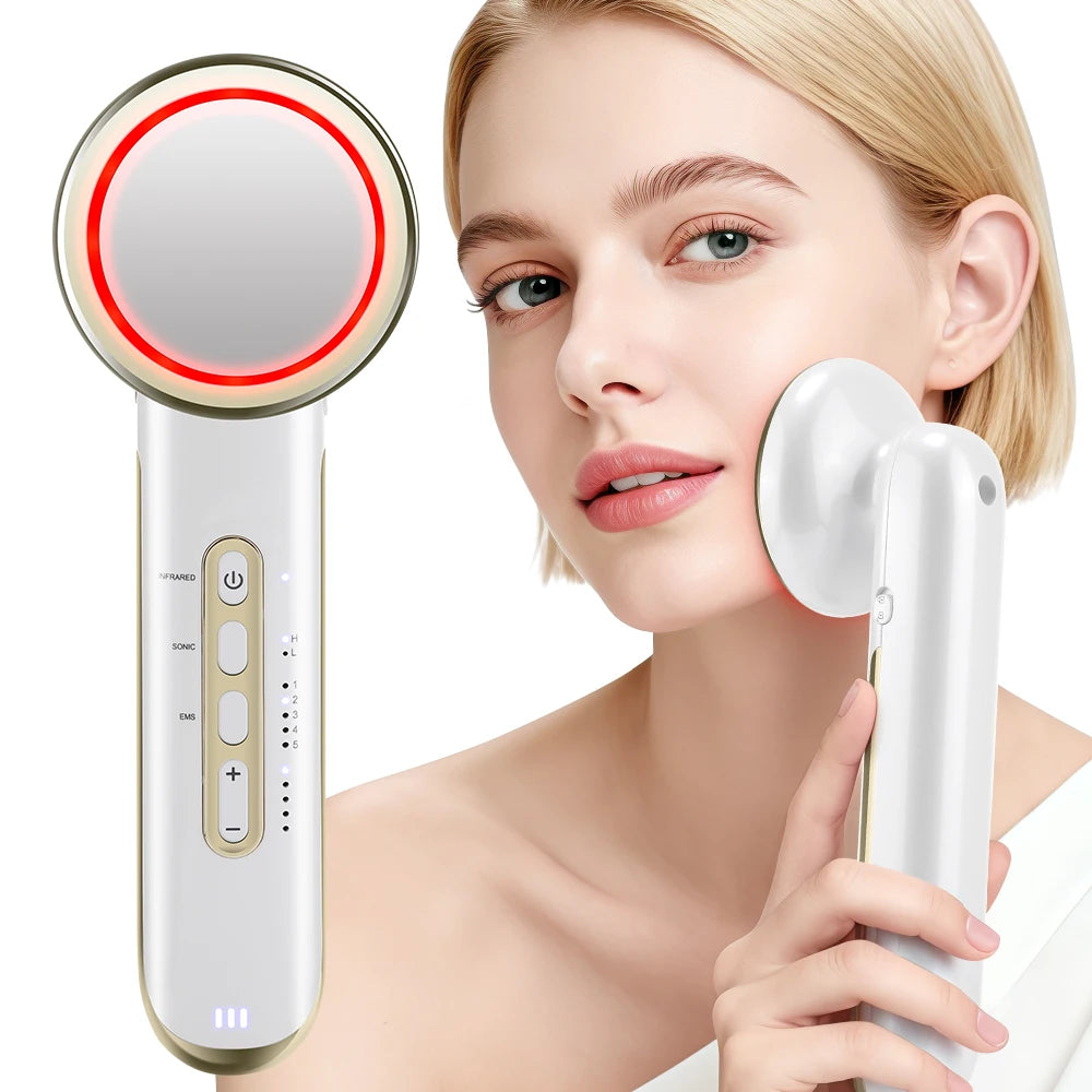 Ultrasonic EMS Body Slimming and Facial Lifting Massager
