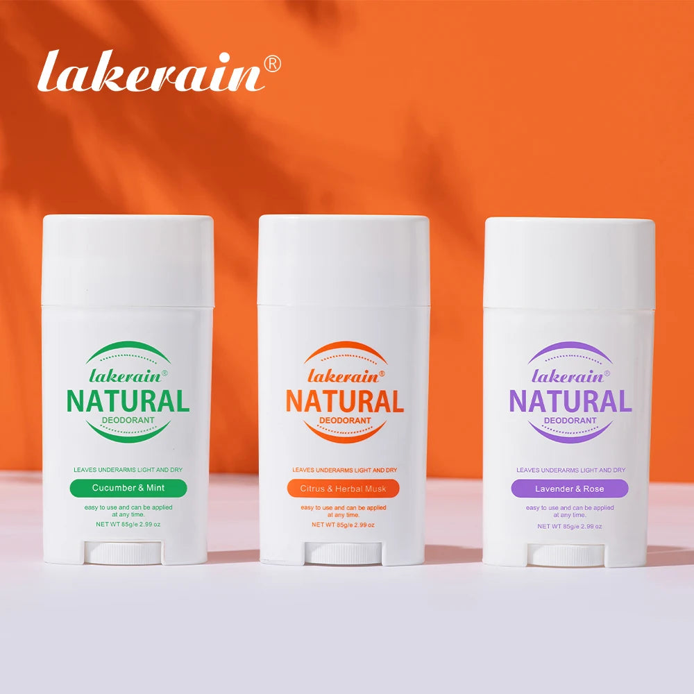 Natural Solid Deodorant Stick for Long-Lasting Freshness
