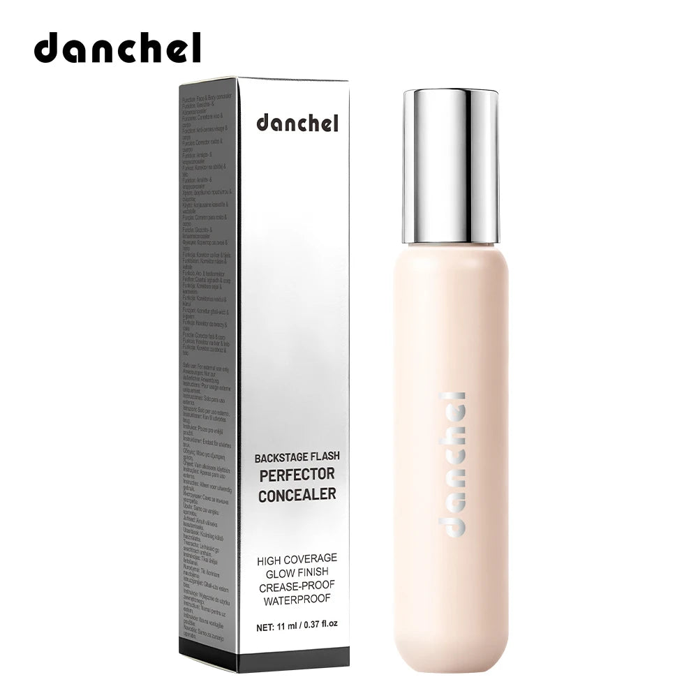 Full Coverage Waterproof Liquid Concealer for Dark Circles and Blemishes