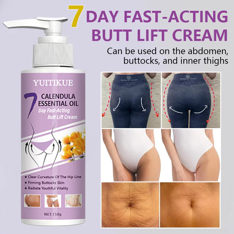 YUITIKUE 7 Day Butt Lift Cream Firming and Sculpting Treatment 150g