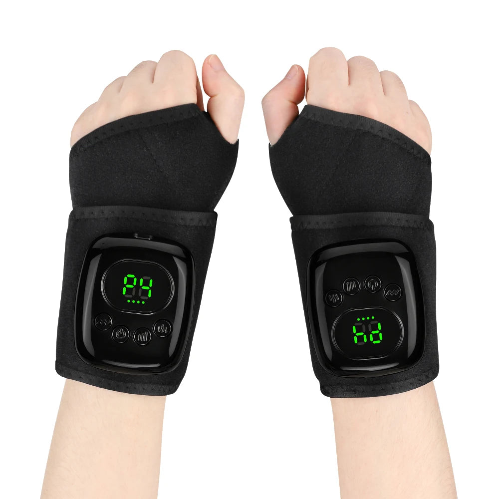 Heated Air Compression Wrist Massager for Pain Relief