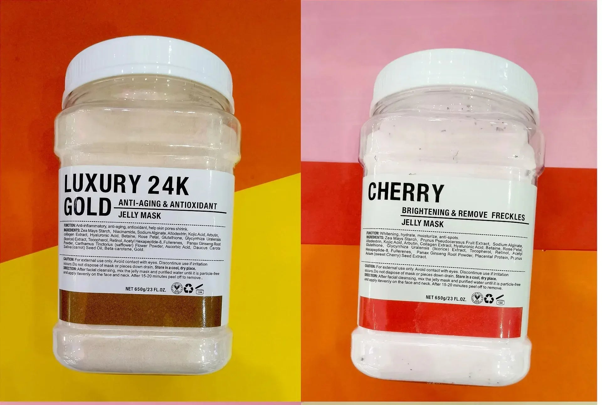 Bulgarian Rose Jelly Mask Face Powder Anti Aging Brightening Skincare - 23