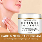 Retinol Collagen Face Cream Moisturizer with Hyaluronic Acid Vitamins