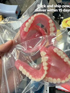 Temporary Cosmetic Denture Set for Instant Smile
