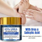 YUITIKUE 65% Urea Foot Cream Cracked Heel Repair Moisturizing Treatment