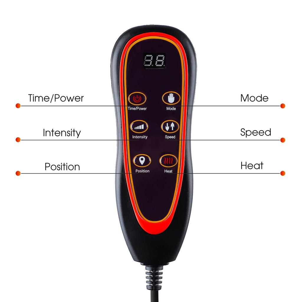 Full Body Vibrating Massage Chair Cushion with Heat