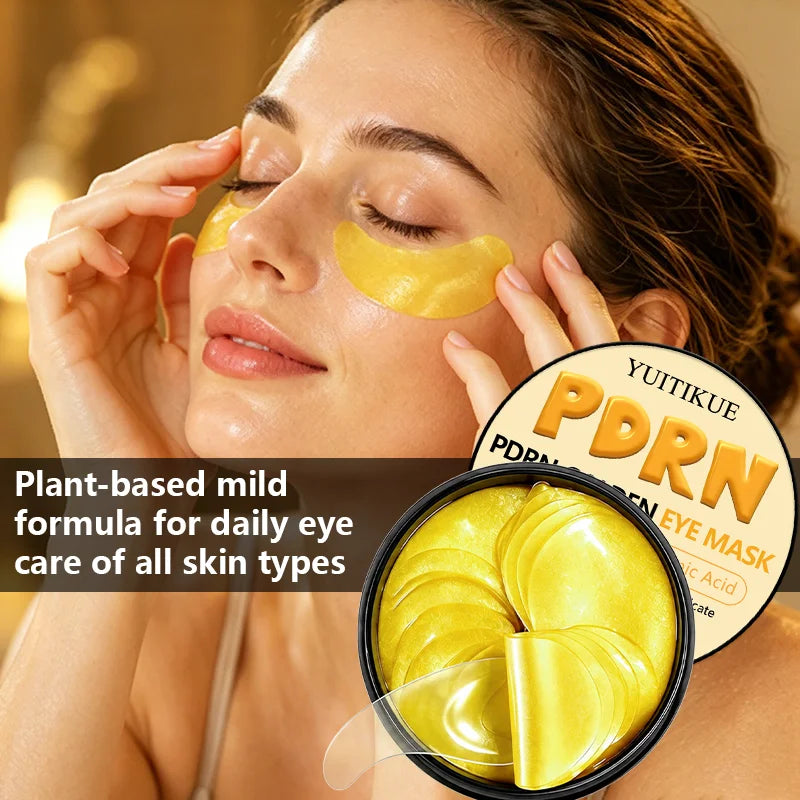 YUITIKUE PDRN Gold Eye Mask Anti Aging Dark Circle Remover Patches - 5