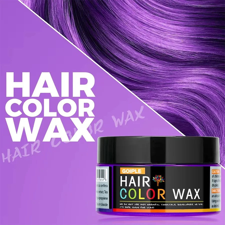 Temporary Hair Color Styling Wax for Hair and Beard 40g