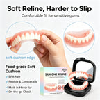 Comfort Fit Silicone Dentures for Instant Smile Correction