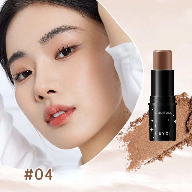 HEYXI High Gloss Bronzer Highlighter Stick Waterproof Makeup