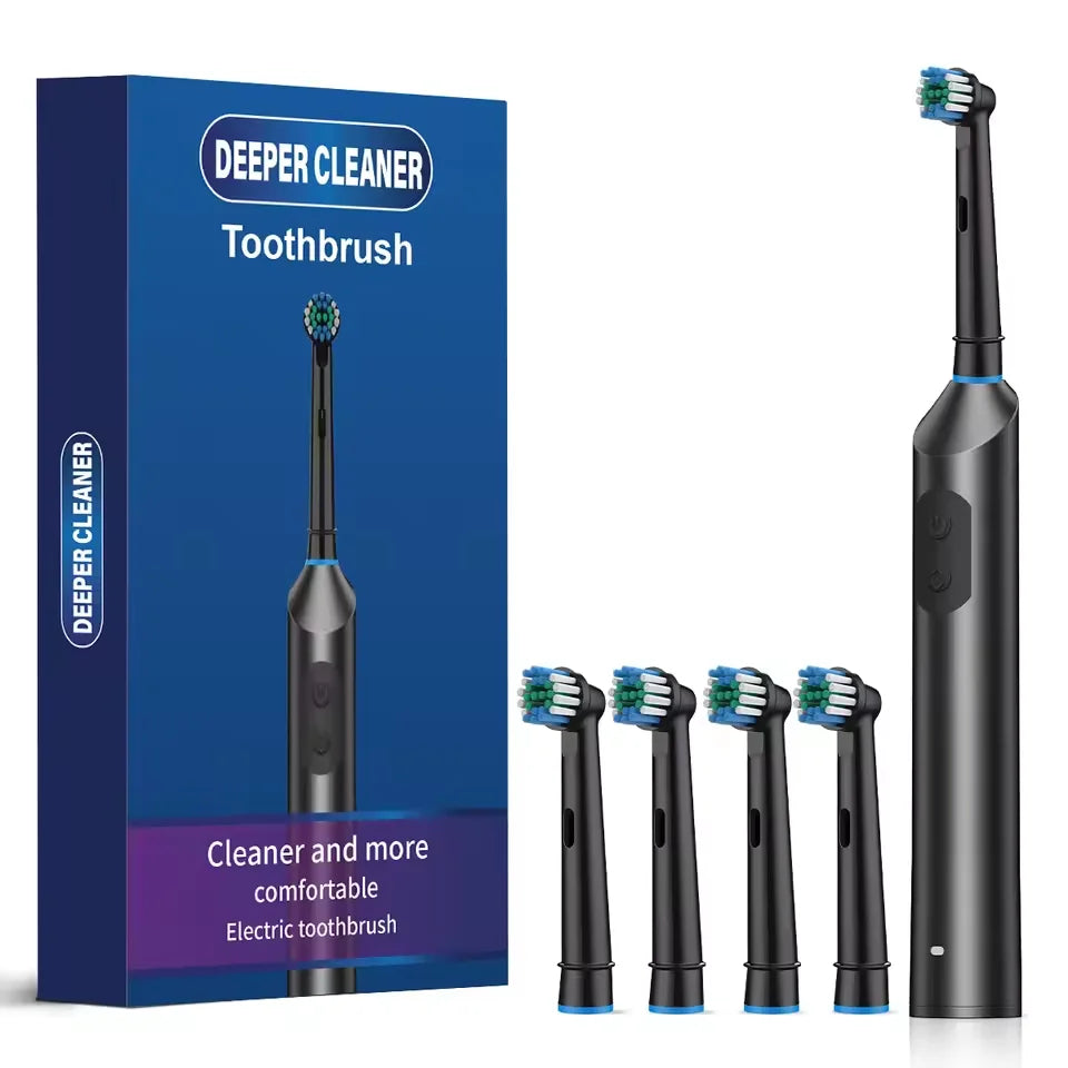 Rechargeable Electric Toothbrush with 5 Cleaning Modes