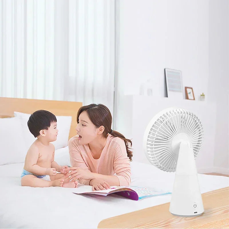 Mijia Portable Desk Fan Rechargeable USB Handheld Cooling Mini Fan - 2