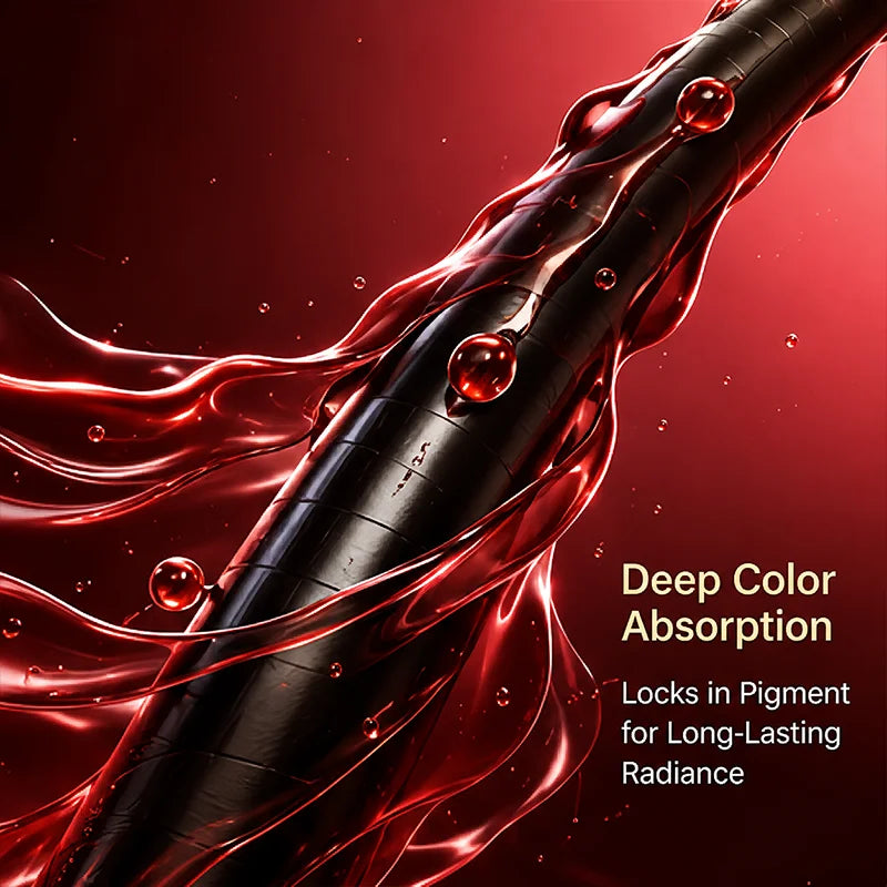 Burgundy 7 in 1 Hair Dye Shampoo with Natural Plant Extracts - 5