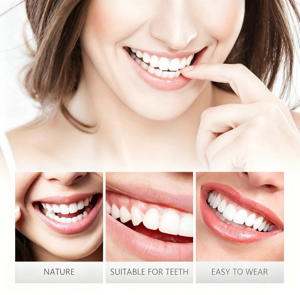 Instant Smile Comfort Veneers - Natural Fit Upper and Lower Teeth