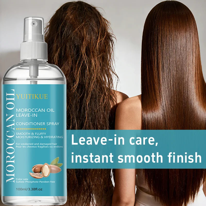 Moroccan Oil Leave In Conditioner Spray 100ml for Damaged Hair