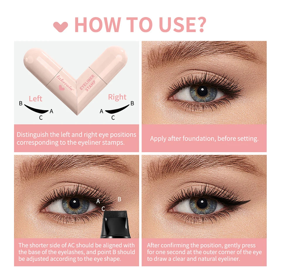 Waterproof Winged Eyeliner Stamp Pen