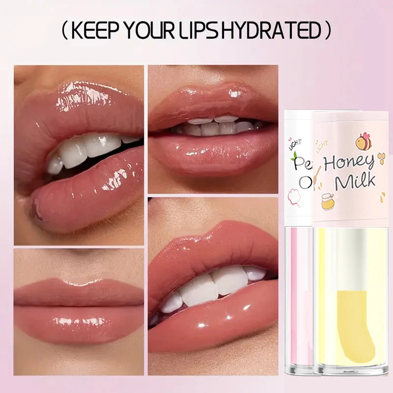 Fruit Flavored Lip Oil Moisturizing Hydrating Lip Gloss