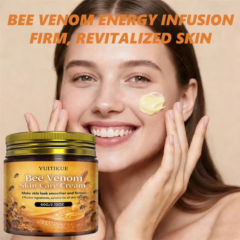 YUITIKUE Bee Venom Face Cream Firming Moisturizer for Smooth Skin