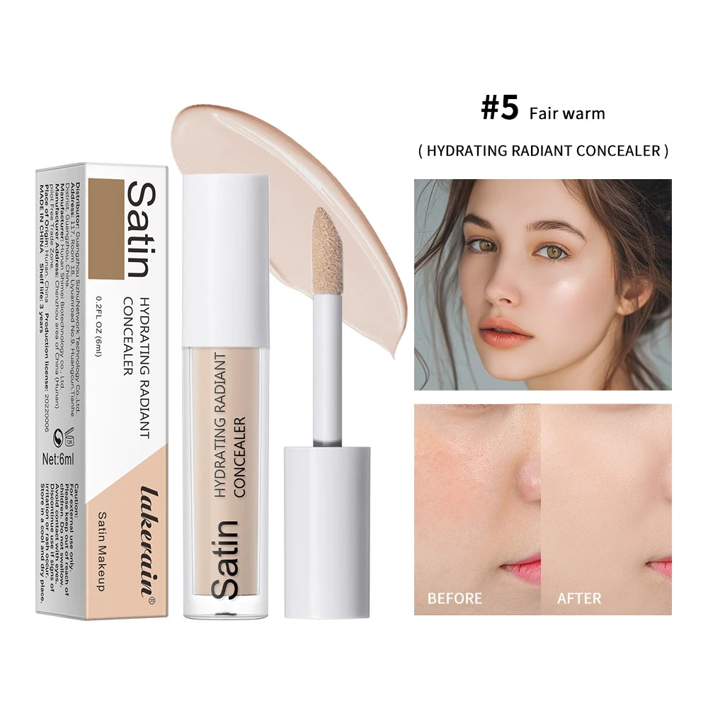 Full Coverage Matte Liquid Concealer for All Skin Types