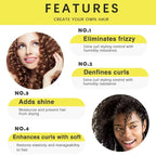 Goiple Curly Hair Care Styling Set Anti Frizz Wig Defining Kit