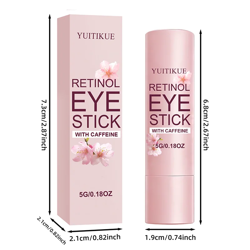 Retinol Eye Stick Caffeine Anti Aging Serum for Dark Circles and Puffiness